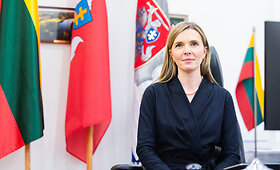 Naujos Vyriausybės vidaus reikalų ministrės A. Bilotaitės pristatymas