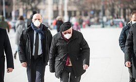 Vytautas Landsbergis atvyko į &Scaron;v. Mi&scaron;ias arkikatedroje
