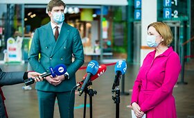 Spaudos konferencija prekybos centre &bdquo;Panorama&ldquo; dėl saugumo priemonių