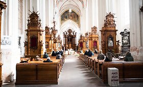 Bernardinų bažnyčioje vyksta &Scaron;v. Mi&scaron;ios