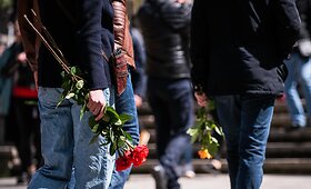 SSRS pergalės dienos minėjimas Antakalnio kapinėse