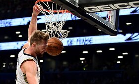 Dominuojantis Domanto Sabonio pasirodymas prie&scaron; &bdquo;Nets&ldquo;