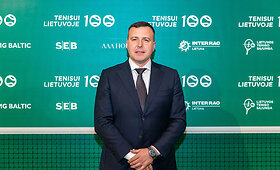 Lietuvos teniso &scaron;imtmečio minėjimas