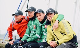 Įspūdingi kadrai i&scaron; Lietuvos buriavimo rinktinės SSL Gold Cup varžybinės treniruočių stovyklos