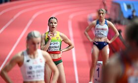 Modesta Morauskaitė pasaulio uždarų patalpų lengvosios atletikos čempionate