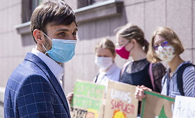 &bdquo;Fridays For Future&ldquo; judėjimas prie&scaron; neefektyvią Aplinkos ministerijos politiką