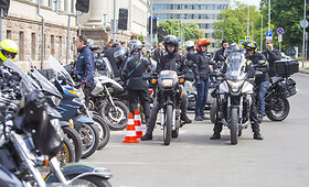 &bdquo;Mototourism sprint&ldquo; startas Vilniaus mieste