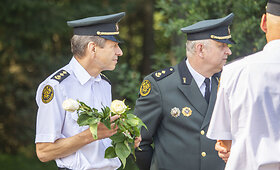 Medininkų tragedijos 30-ųjų metinių minėjimas prie Medininkų aukų memorialo