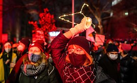 Protestai prie&scaron; abortų draudimą Lenkijoje
