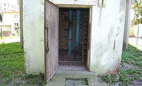 Vandens bok&scaron;tas Panevėžyje Aldonos gatvėje