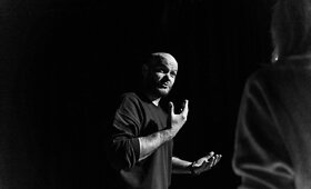 Juozo Miltinio dramos teatro spektaklis &bdquo;Idomenėjas&ldquo;