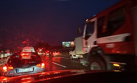Plikledžio spąstai: avarija kelyje Vilnius-Kaunas