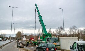 Remontuojama &bdquo;Ekrano&ldquo; užtvanka