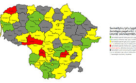 Savivaldybių lyčių lygybės žemėlapiai