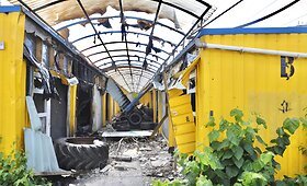 Sąvartynu tapęs geltonųjų kioskų turgus &Scaron;e&scaron;kinėje