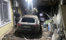 Penkiomis skirtingomis raketomis atakuota Odesa