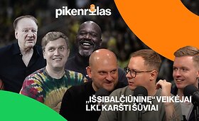 PIKENROLAS: &scaron;ienapjūtė &bdquo;Krep&scaron;inio namuose&ldquo;, Kurčio įpėdinis ir ar nu&scaron;vilps JV?