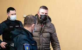 Vilius &Scaron;iliauskas teisme.