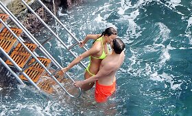 Bradley Cooperio ir Irinos Shayk atostogos Italijoje