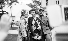 &bdquo;Laisvės kaina. Savanoriai&ldquo; filmavimo akimirkos