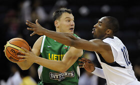 Kobe Bryantas prie&scaron; Lietuvos rinktinę