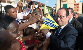 Prancūzijos prezidento Francois Hollande'o vizitas Kuboje