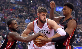 NBA rungtynės: &bdquo;Raptors&ldquo; &ndash; &bdquo;Heat&ldquo;