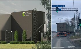 Į Kauno kogeneracinę jėgainę per Ramučius vežamos atliekos