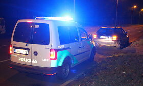 Panevėžyje sustabdytas girtas &bdquo;klevo lapas&ldquo;