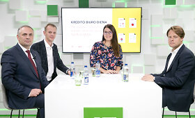 15min studijoje &ndash; pokalbis kreditingumo istorijos svarbą