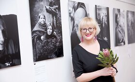 Fotografės Gretos Skaraitienės parodos &bdquo;100 tikrų žmonių portretų&ldquo; akimirkos