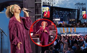 Emeli Sande Jūros &scaron;ventės koncerte