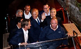 George'o Clooney bernvakaris Venecijoje