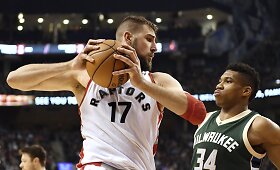 Septintasis J.Valančiūno dvigubas dublis ir &bdquo;Raptors&ldquo; pergalė