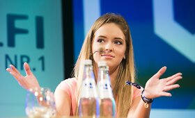 Monika &Scaron;alčiūtė &bdquo;Login&ldquo; konferencijoje sulaukė klausytojų antplūdžio