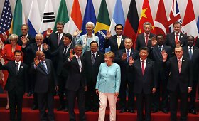 G-20 vir&scaron;ūnių susitikimas Kinijoje
