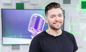 15min studijoje &ndash; &bdquo;Eurovizijos&ldquo; finalininkas Jurijus Veklenko