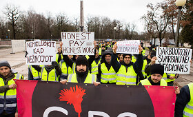 Solidarumo eitynės su darbuotojais i&scaron; Turkijos