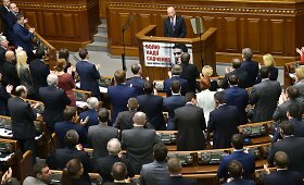 Joe Bidenas lankėsi Ukrainos Auk&scaron;čiausioje Radoje