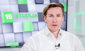 15min studijoje &ndash; treniruočių namų &bdquo;Body Lounge&ldquo; vadovas Regimantas Luko&scaron;evičius
