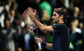 Rogeris Federeris po gražios kovos nugalėjo Novaką Džokovičių