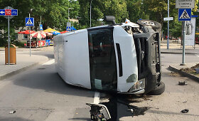 Palangoje susidurė &bdquo;Ford&ldquo; ir &bdquo;Lexus&ldquo;