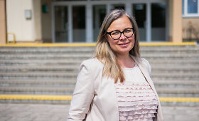 Leipalingio bendruomenės pirmininkė Žaneta Krivonienė