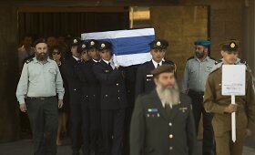 Shimono Pereso laidotuvių ceremonija Izraelyje