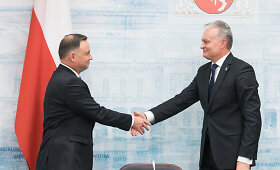 Lietuvos ir Lenkijos Prezidentų spaudos konferencija