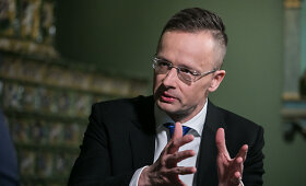 Interviu su Vengrijos užsienio reikalų ministru Peteriu Szijjarto