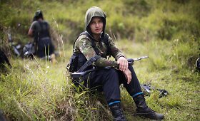 Kolumbijos džiunglėse tebesislapsto apie 3000 FARC partizanų kovotojų