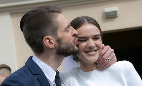 Vilniuje susituokė Justinas Jarutis ir Justina Čėsnaitė