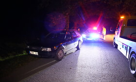 Panevėžio rajone po prane&scaron;imo sulaikytas girtas &bdquo;Audi&ldquo; vairuotojas