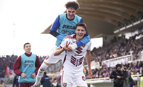 Gvidas Gineitis pelnė pirmąjį įvartį &bdquo;Serie A&ldquo; pirmenybėse